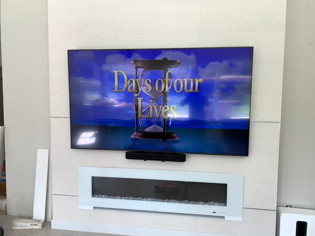 modern home audio video installation